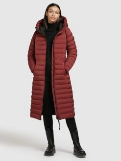 Khujo Manteaux Dhiver Manteau D’hiver Mimi Femme Rouge Rouille -ventes de vêtements khujo 0ad810eb71630b24a7a261513c081472 scaled