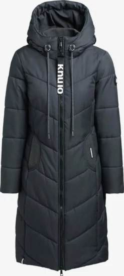 Khujo Manteaux Dhiver Manteau D’hiver Aribay Femme Bleu Nuit