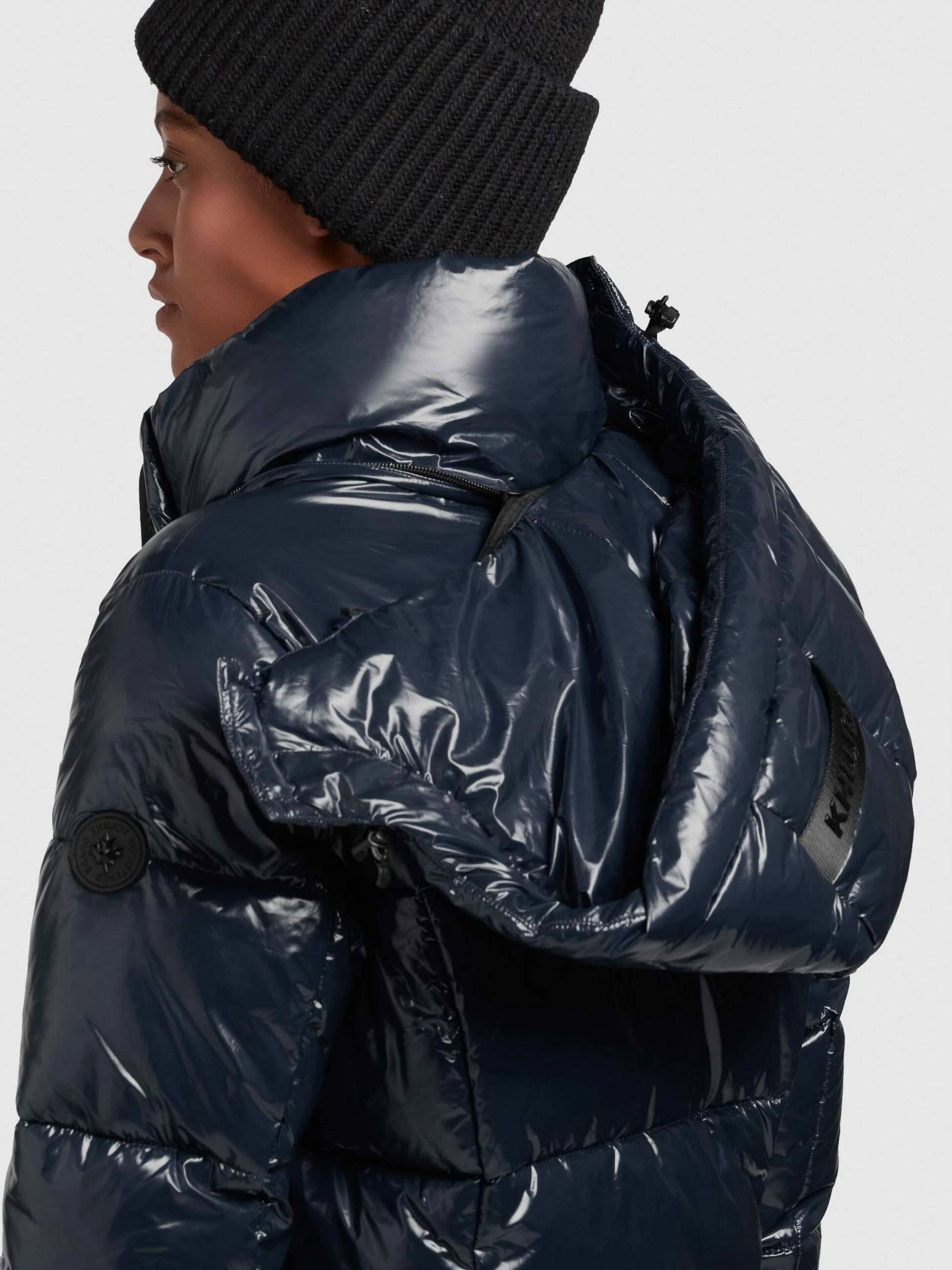 Khujo Manteaux Dhiver Manteau D’hiver Tonka Femme Bleu Foncé 8 Khujo Manteaux Dhiver Manteau D’hiver Tonka Femme Bleu Foncé – Image 8