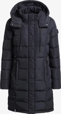 Khujo Manteaux Courts Manteau D’hiver Cups Femme Marine