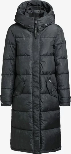 Khujo Manteaux Dhiver Manteau D’hiver Dakota 2 Femme Bleu Nuit