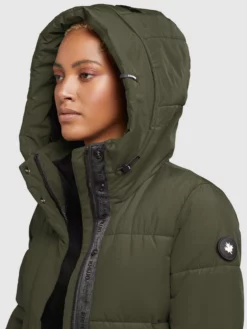 Khujo Manteaux Dhiver Manteau D’hiver Tione Femme Vert Foncé -ventes de vêtements khujo 3088f4758eaf93f6972d476548a0e3b2 scaled