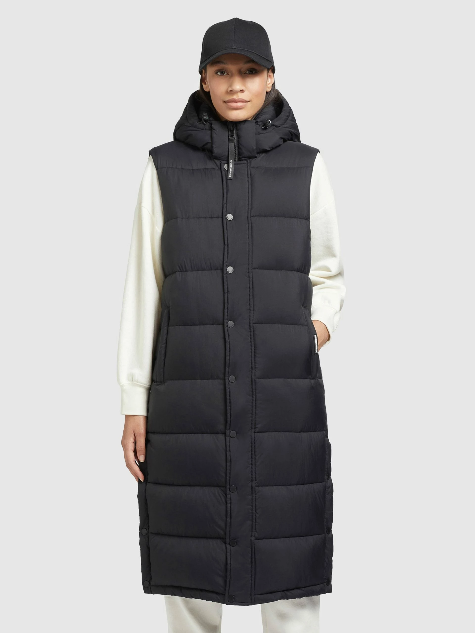 Khujo Vestes Sans Manches Gilet Magneta Femme Noir 2 Khujo Vestes Sans Manches Gilet Magneta Femme Noir – Image 2