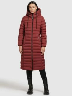 Khujo Manteaux Dhiver Manteau D’hiver Mimi Femme Rouge Rouille -ventes de vêtements khujo 49952df3a8625c9fbc8ad297f149a362 scaled