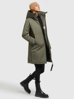 Khujo Manteaux De Mi-saison Manteau Mi-saison LISAD Femme Kaki -ventes de vêtements khujo 4a0307c7c77e5be0eb39b63e6c318b2d scaled