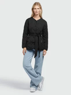 Khujo Vestes De Mi-saison Veste Mi-saison Yuna Femme Noir -ventes de vêtements khujo 5c9d48169bdf9bd3b11c6caea253533b scaled