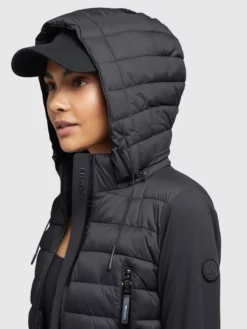 Khujo Vestes De Mi-saison Veste Mi-saison Dalis Matt Femme Noir -ventes de vêtements khujo 5df6cffc63b81bc1c7fc292d393977fd scaled