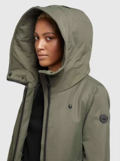 Khujo Manteaux De Mi-saison Manteau Mi-saison LISAD Femme Kaki -ventes de vêtements khujo 6c9fa566bf470dcd7a03313c9b82f704 scaled