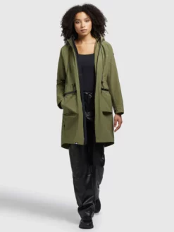 Khujo Parkas Parka Mi-saison Femme Olive -ventes de vêtements khujo 7862c577faec590ef878a0075e6eebce scaled