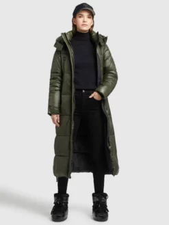 Khujo Manteaux Dhiver Manteau D’hiver Melona Femme Kaki -ventes de vêtements khujo 7a80c9562bec694a074a5618d59b3d7b scaled