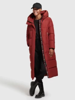 Khujo Manteaux Dhiver Manteau D’hiver Soulani Femme Rouge Rouille -ventes de vêtements khujo 886cd4dbb7f1d35b188f4401ff911746 scaled