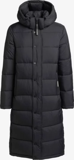 Khujo Manteaux Dhiver Manteau D’hiver Corinna Femme Noir