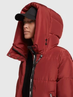 Khujo Manteaux Dhiver Manteau D’hiver Soulani Femme Rouge Rouille -ventes de vêtements khujo 8e86e56f7ba5e09ee90b101192e9b26b scaled