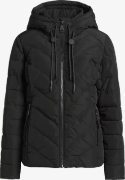 Khujo Vestes Dhiver Veste D’hiver Eija 2 Femme Noir