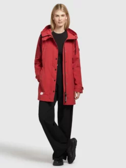 Khujo Vestes De Mi-saison Veste Mi-saison Femme Rouge -ventes de vêtements khujo 994ff7213d8ae602d3ca0afbc62af715 scaled