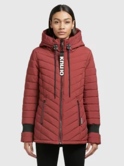 Khujo Vestes Dhiver Veste D’hiver Patt Femme Rouge Rouille -ventes de vêtements khujo 9f33ea4e4be971ae6fa9f56c860274d6 scaled