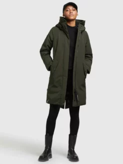Khujo Manteaux Dhiver Manteau D’hiver Charlyn 3 Femme Kaki -ventes de vêtements khujo acfbcec0fa87441604932f30d3584966 scaled