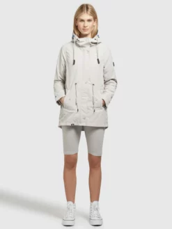 Khujo Vestes De Mi-saison Veste Mi-saison CAIMA Femme Gris Clair -ventes de vêtements khujo bcf56bf56006b432075158d826f3b7f3 scaled