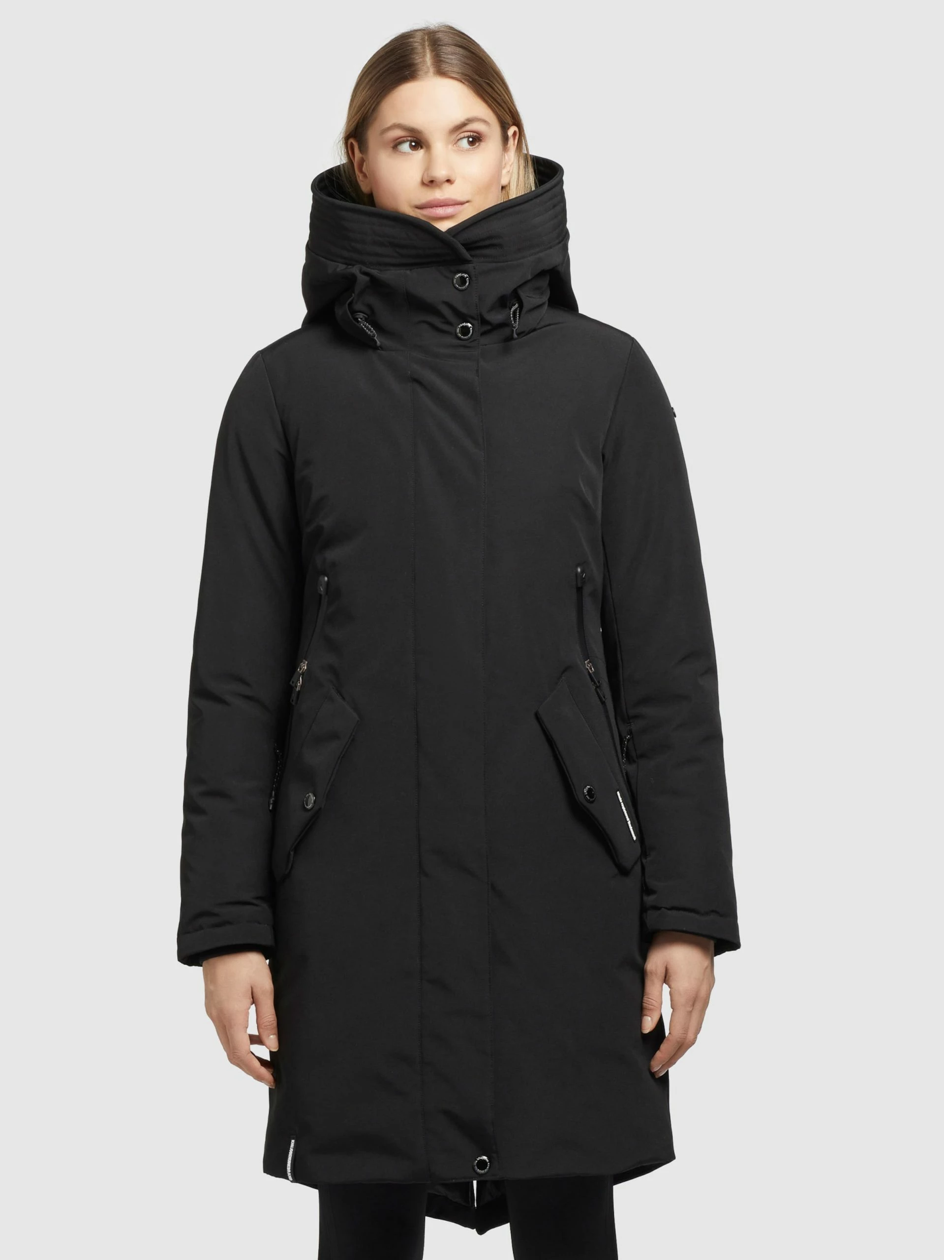 Khujo Manteaux Dhiver Manteau D’hiver Charlyn 3 Femme Noir 3 Khujo Manteaux Dhiver Manteau D’hiver Charlyn 3 Femme Noir – Image 3