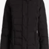 Khujo Manteaux Dhiver Manteau D’hiver Delinas Femme Noir