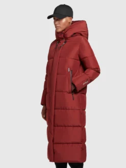 Khujo Manteaux Dhiver Manteau D’hiver Soulani Femme Rouge Rouille -ventes de vêtements khujo d2603ccd360b755f58a7438dc7ed309c scaled