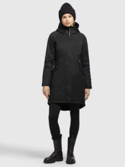 Khujo Parkas Parka Mi-saison Femme Noir -ventes de vêtements khujo d9a875b8ef3b77968d210ab6f16c1c44 scaled