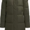 Khujo Manteaux Dhiver Manteau D’hiver Tione Femme Vert Foncé