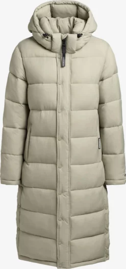 Khujo Manteaux Dhiver Manteau D’hiver Corinna Femme Menthe