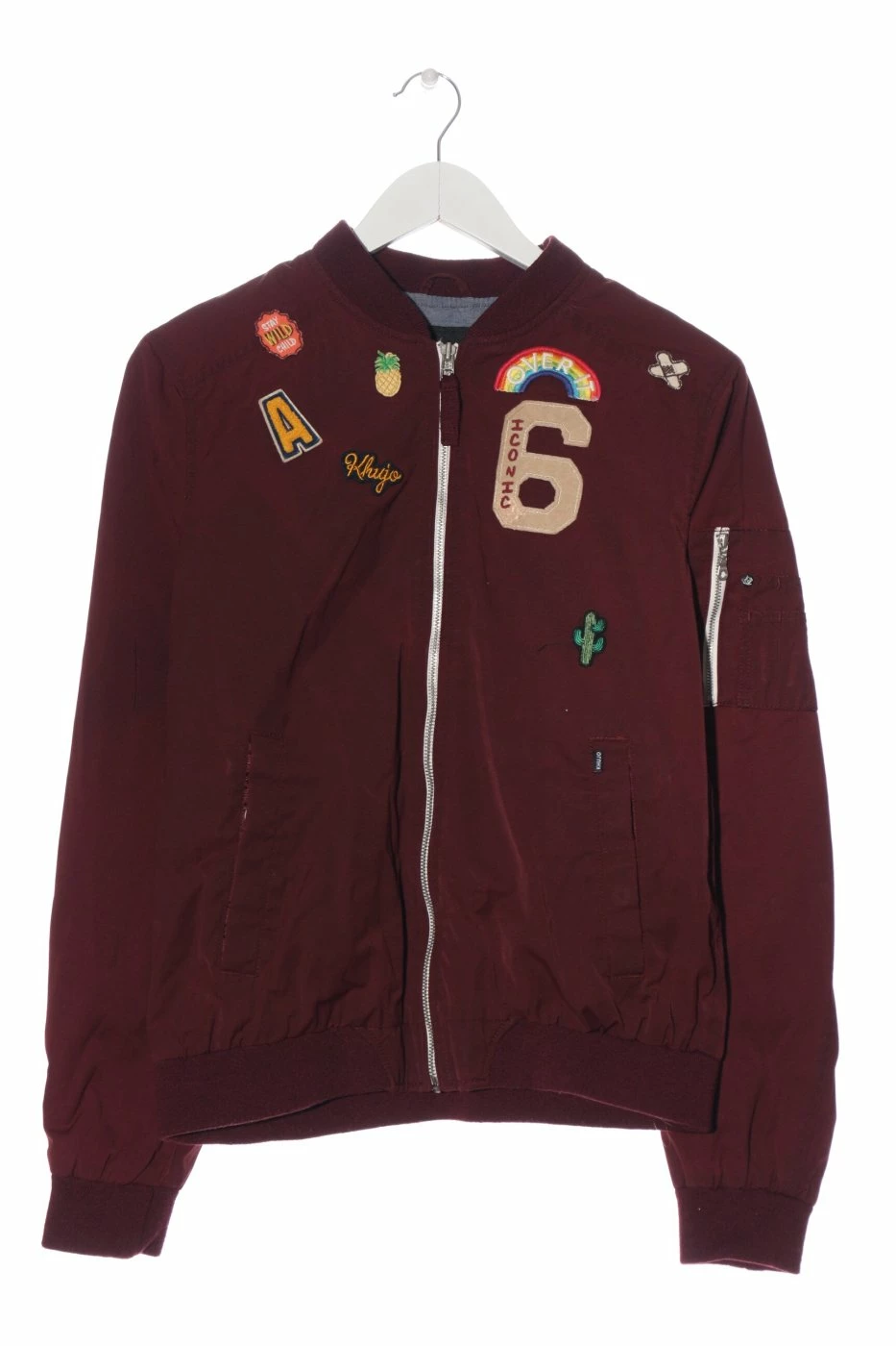 Khujo Blouson Aviateur Rouge Style Décontracté 1 Khujo Blouson Aviateur Rouge Style Décontracté