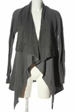 Khujo Cardigan Gris Clair Style Décontracté