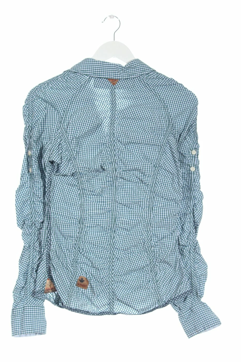 Khujo Co.ltd Blouse-chemisier Blanc-bleu Imprimé Allover Style Décontracté 2 Khujo Co.ltd Blouse-chemisier Blanc-bleu Imprimé Allover Style Décontracté – Image 2