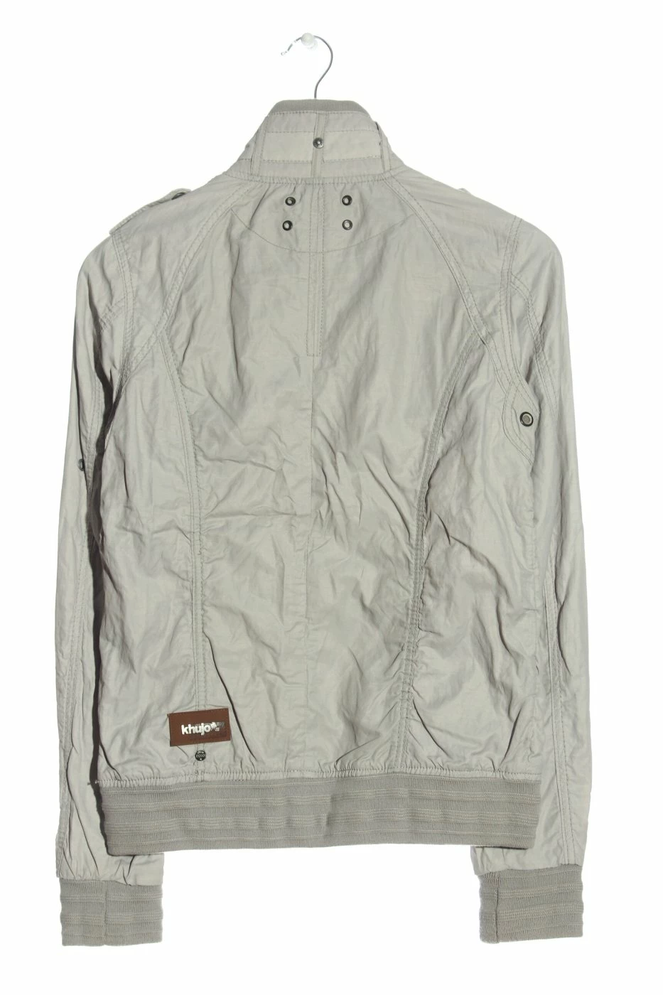 Khujo Veste D’aviateur Gris Clair Style Mode Des Rues 2 Khujo Veste D’aviateur Gris Clair Style Mode Des Rues – Image 2