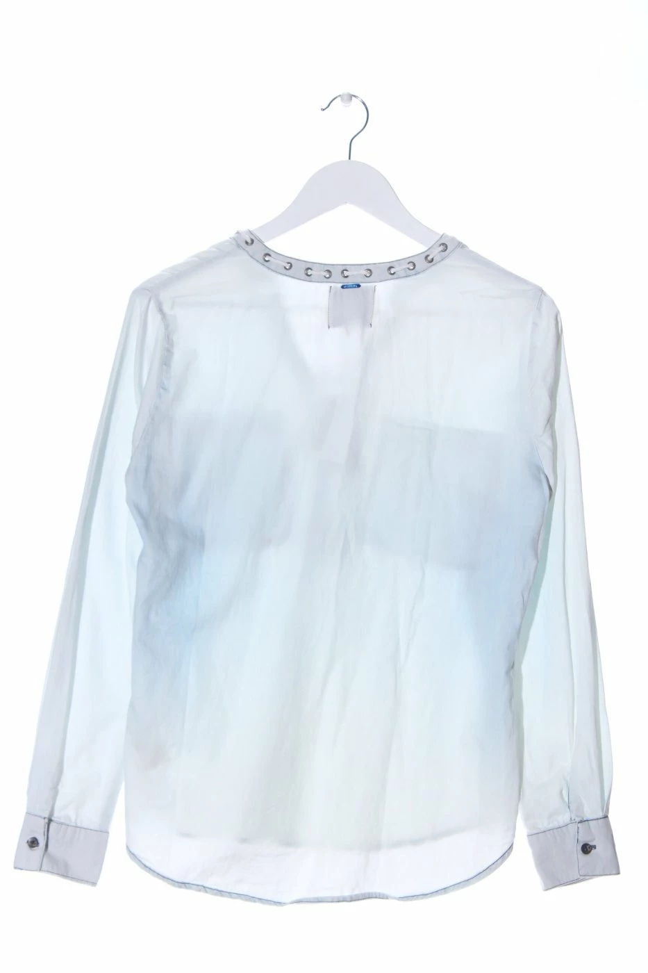 Khujo Blouse-chemisier Bleu Moucheté Style Décontracté 2 Khujo Blouse-chemisier Bleu Moucheté Style Décontracté – Image 2
