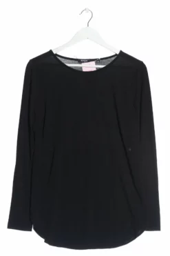 Khujo Top à Manches Longues Noir Style Décontracté