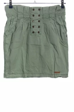 Khujo Mini-jupe Kaki Style Décontracté