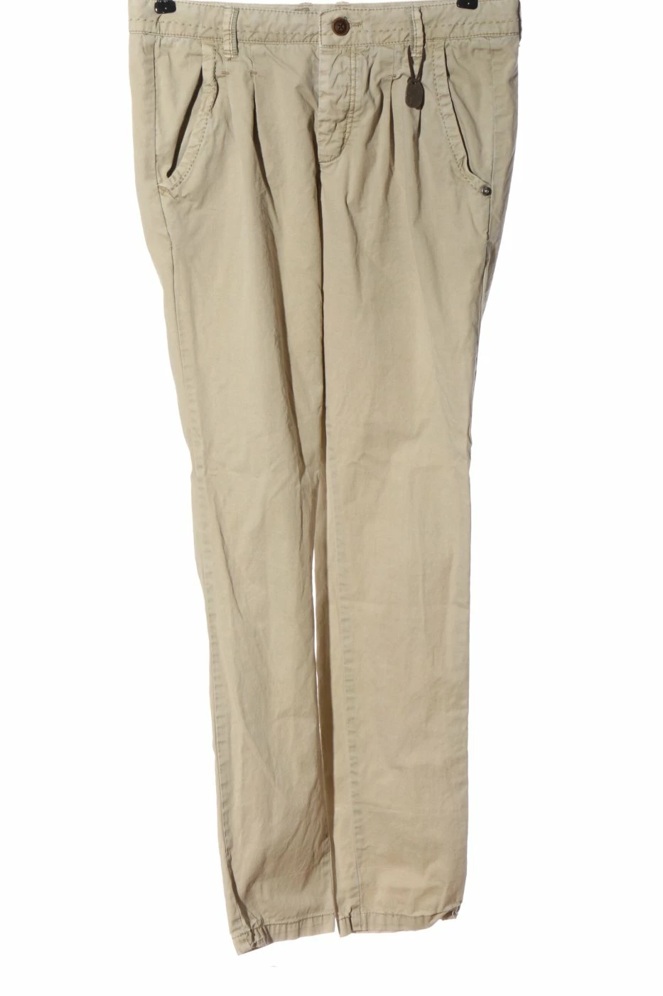 Khujo Pantalon En Jersey Crème Style Décontracté 1 Khujo Pantalon En Jersey Crème Style Décontracté