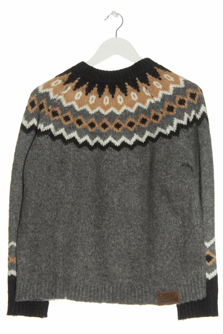 Khujo Pull Tricoté Motif Graphique Style Décontracté 2 Khujo Pull Tricoté Motif Graphique Style Décontracté – Image 2