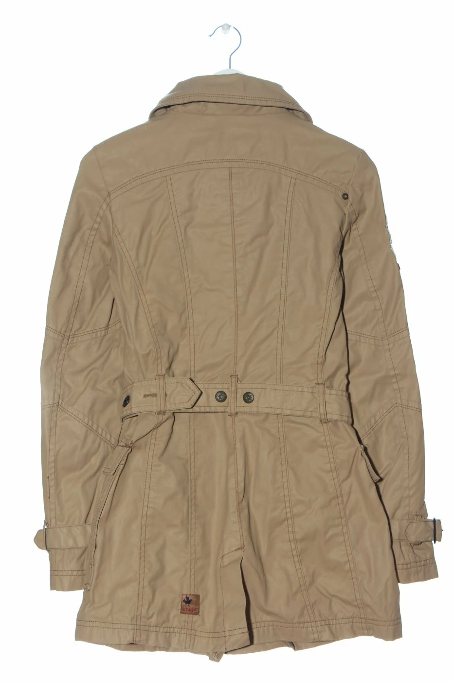 Khujo Veste Mi-saison Blanc Cassé Style Décontracté 2 Khujo Veste Mi-saison Blanc Cassé Style Décontracté – Image 2