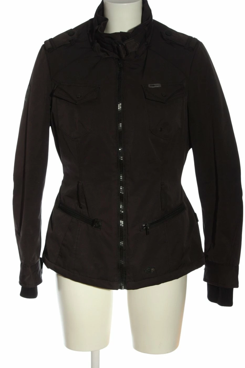 Khujo Veste Mi-saison Brun Style Décontracté 1 Khujo Veste Mi-saison Brun Style Décontracté