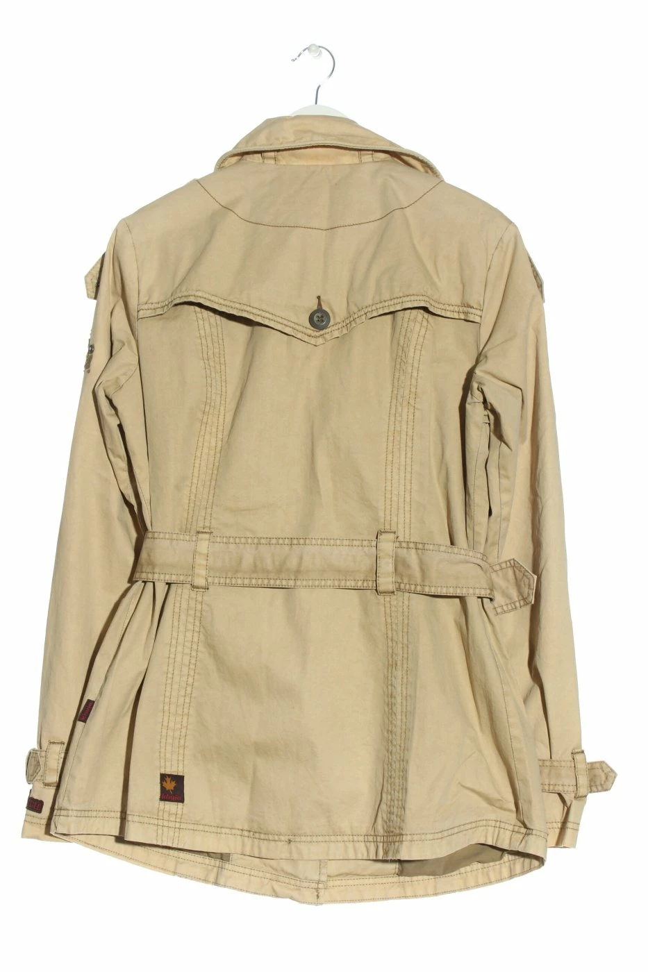 Khujo Veste Mi-saison Crème Style Décontracté 2 Khujo Veste Mi-saison Crème Style Décontracté – Image 2