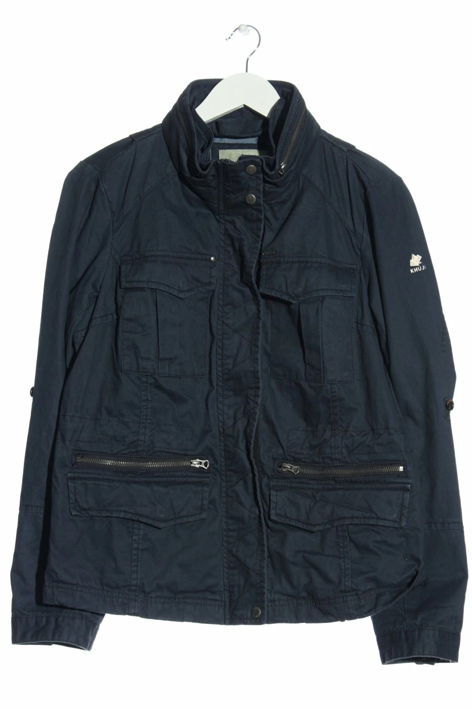 Khujo Veste Mi-saison Bleu Style Décontracté 1 Khujo Veste Mi-saison Bleu Style Décontracté