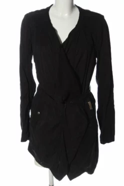 Khujo Manteau Mi-saison Noir Style Décontracté