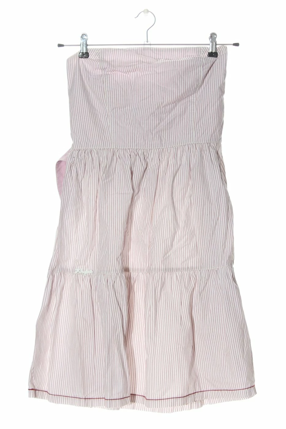 Khujo Vintage Jupe Longue Rose Motif Rayé Style Décontracté 1 Khujo Vintage Jupe Longue Rose Motif Rayé Style Décontracté