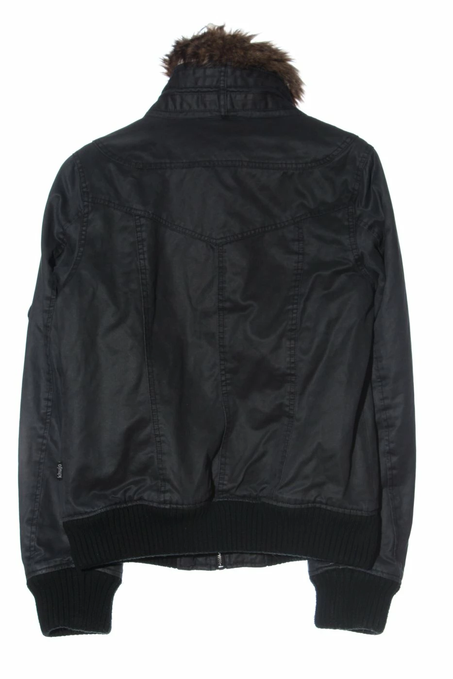 Khujo Veste D’hiver Noir-brun Style Décontracté 2 Khujo Veste D’hiver Noir-brun Style Décontracté – Image 2