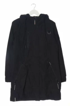 Khujo Veste D’hiver Noir Style Décontracté